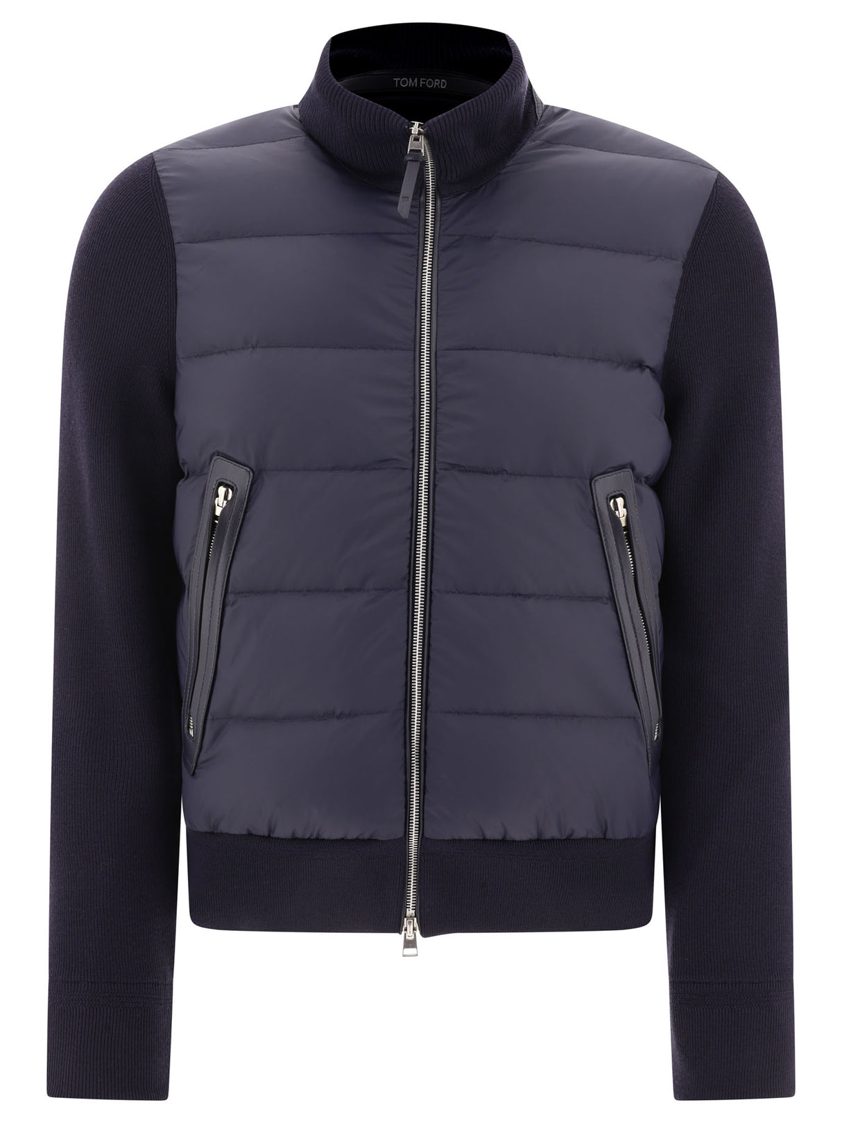 TOM FORD Classic Men's Blue Jacket for 2024 Season