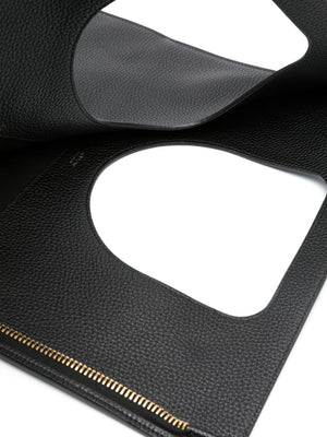 FW23系列时尚黑色平底手袋
