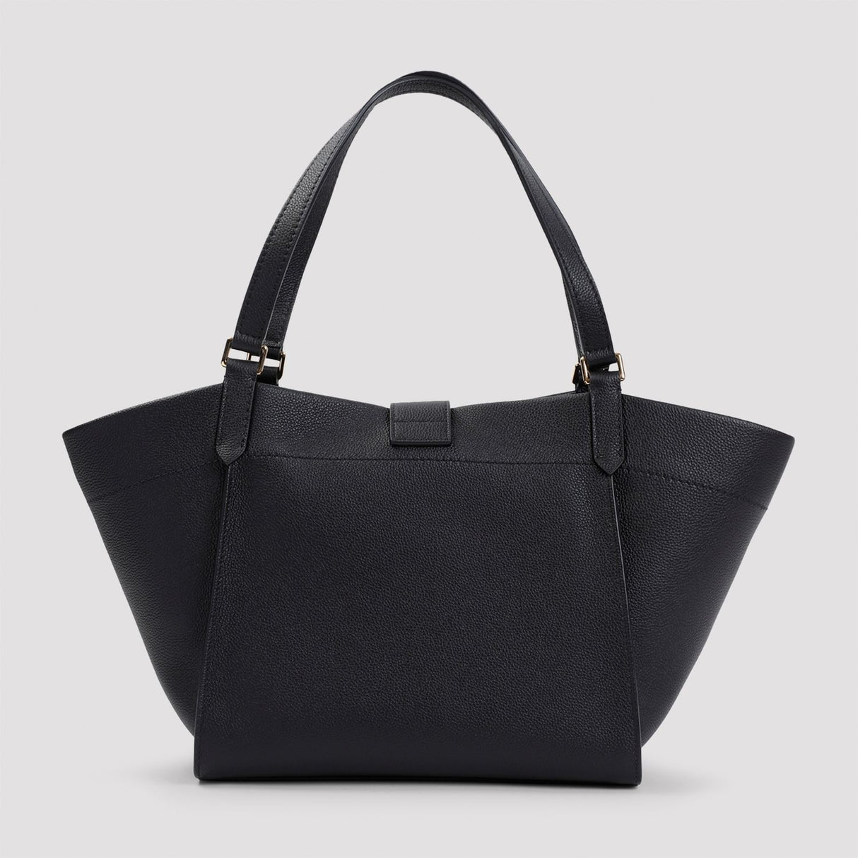 TOM FORD Elegant Black Calf Leather Tote - Medium 29x26x16cm