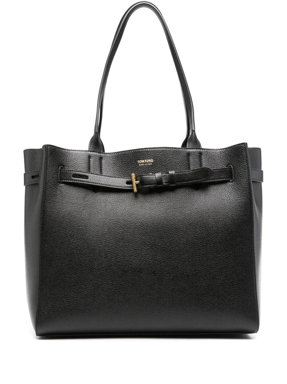 TOM FORD HAMMERED LEATHER Tote Handbag Handbag