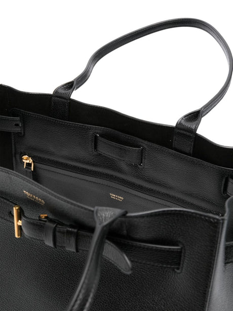 TOM FORD Medium Leather Tote Handbag