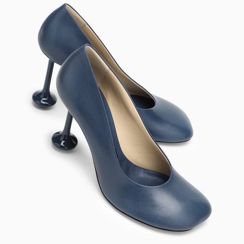 Décolleté Pump Da Denim Xanh Dành Cho Nữ FW23