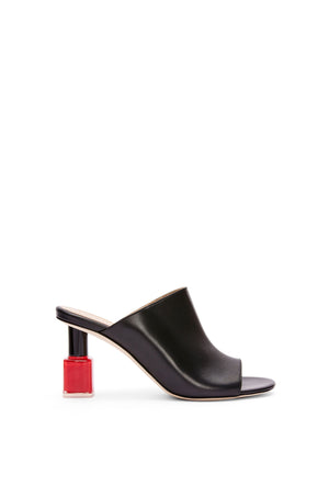 LOEWE Sleek BLCK/RED NAIL POLISH Flat for Women - SS23