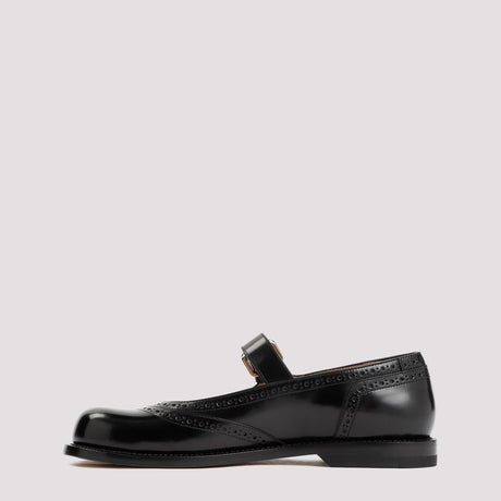 LOEWE Elegant Black Mary Jane Pumps for Women - SS24 Collection