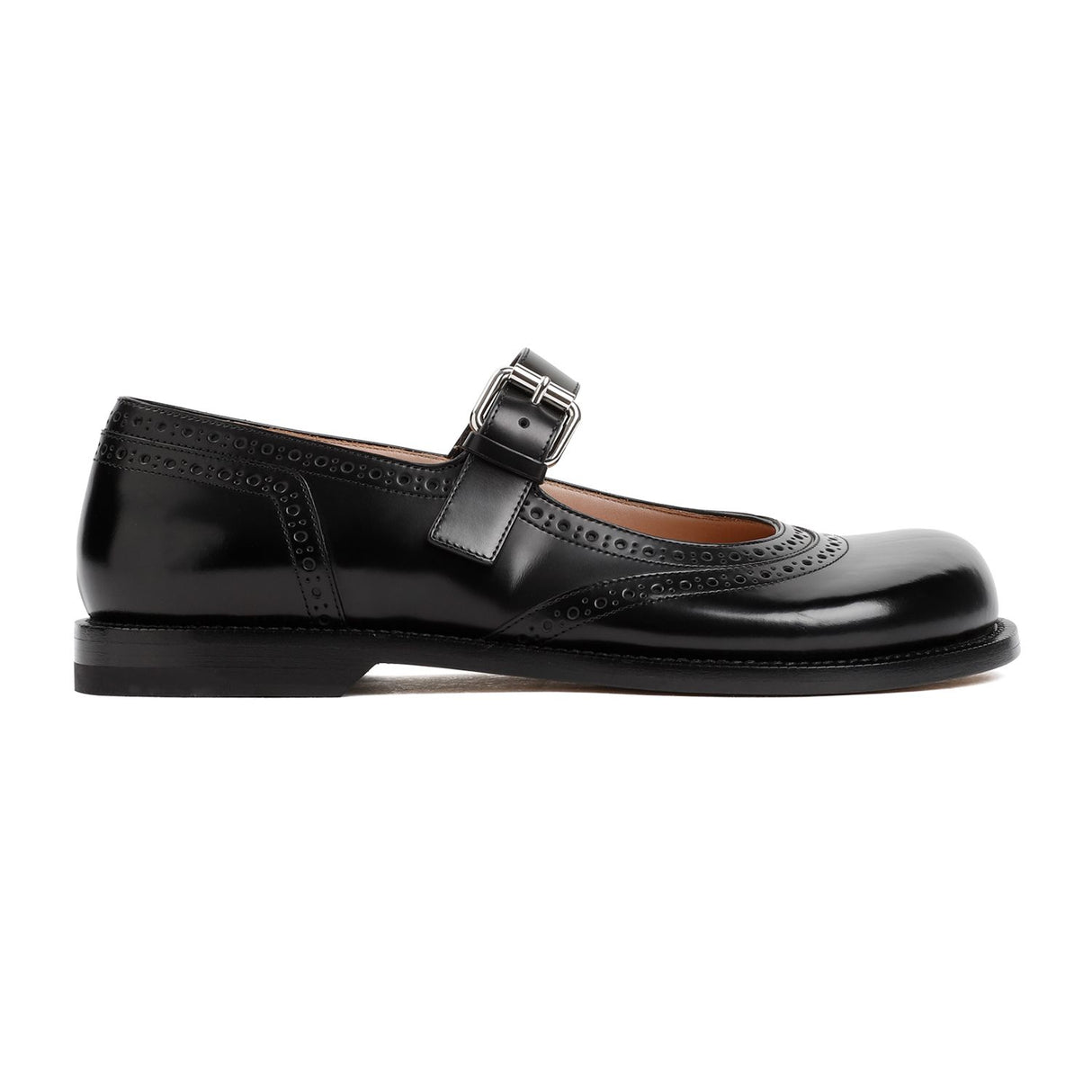 LOEWE Elegant Black Mary Jane Pumps for Women - SS24 Collection