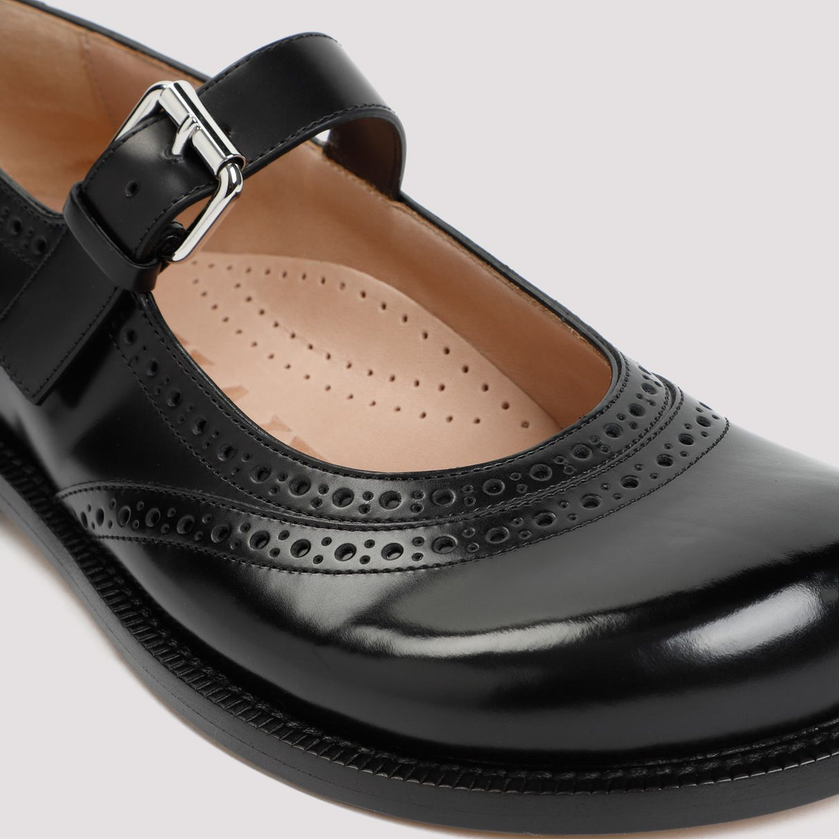 LOEWE Elegant Black Mary Jane Pumps for Women - SS24 Collection