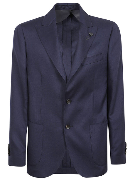 LARDINI Luxurious Men's Cashmere Blend Jacket - EQ688AE.EQSK62529