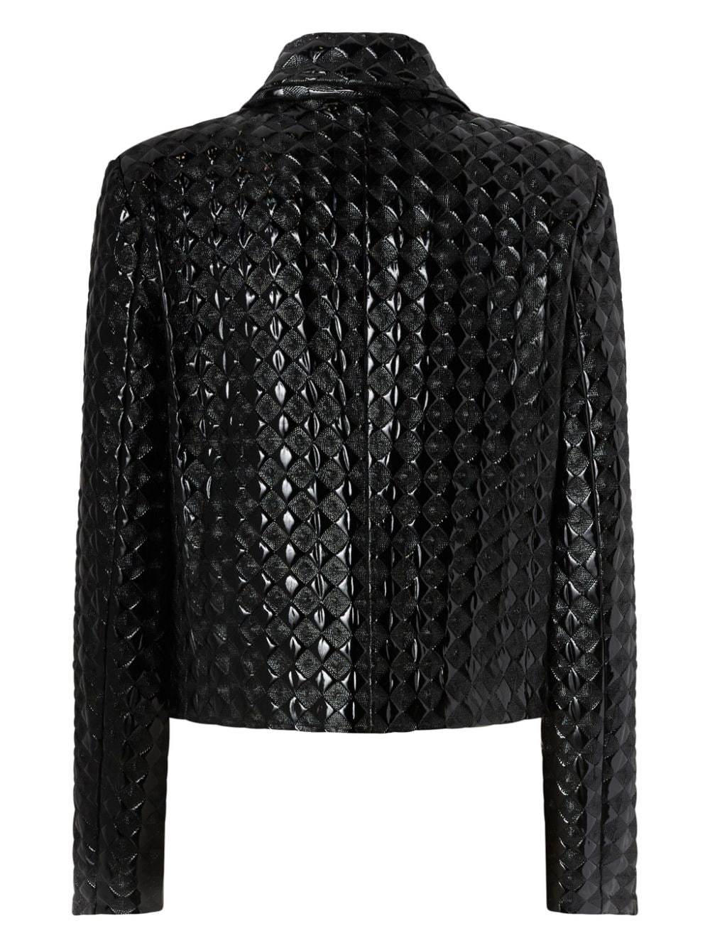 PINKO Classic Black Quilted Jacket with Pockets