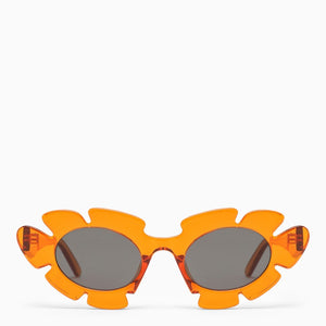 LOEWE Geometric Orange Sunglasses for Women - FW23 Collection