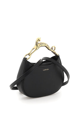 LANVIN Cat Handle Mini Hobo Handbag