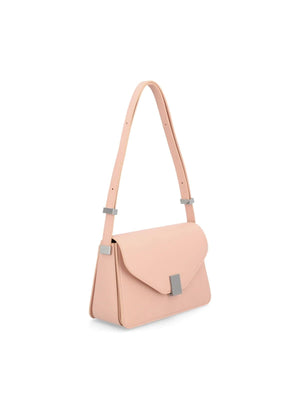 LANVIN SS23 Concerto Shoulder Handbag in Brushed Peach for Women