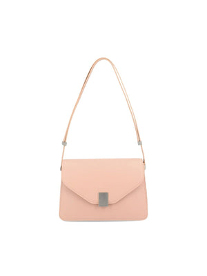 LANVIN SS23 Concerto Shoulder Handbag in Brushed Peach for Women