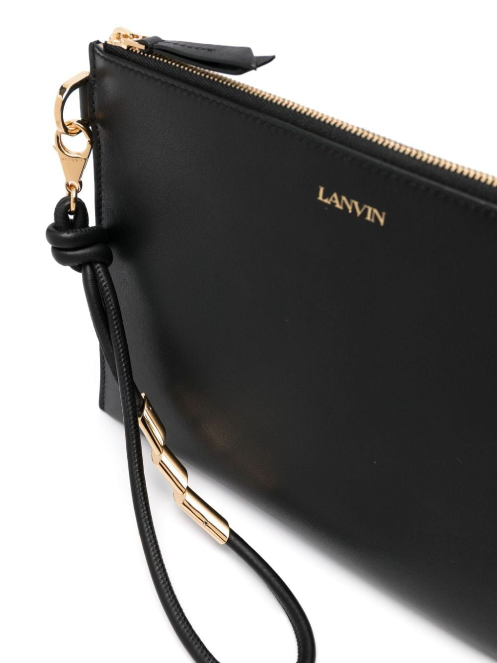 LANVIN Mini Sequence Flat Pouch Handbag