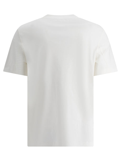 BRUNELLO CUCINELLI Logo-Embroidered T-Shirt for Men - SS25 Collection