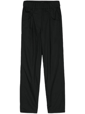 BRUNELLO CUCINELLI Women's Black Straight Pants for Spring/Summer 2024