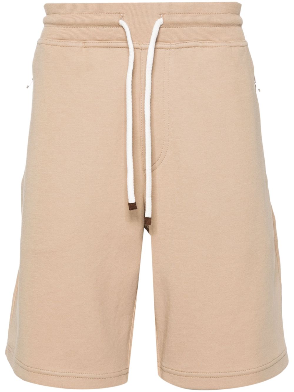 BRUNELLO CUCINELLI Men's Beige Shorts for 24SS Season