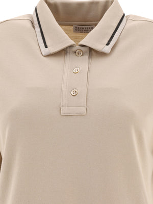 Áo Polo Piqué màu xám cho Nữ từ bộ S24