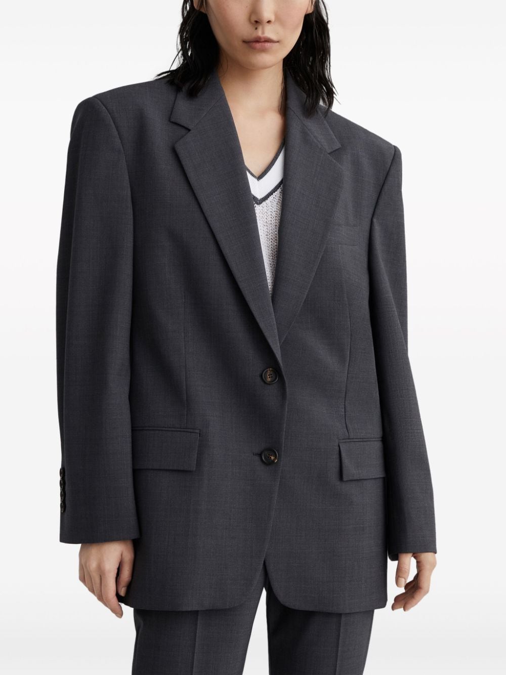 BRUNELLO CUCINELLI Classy Grey Jackets for Women - 24SS Collection