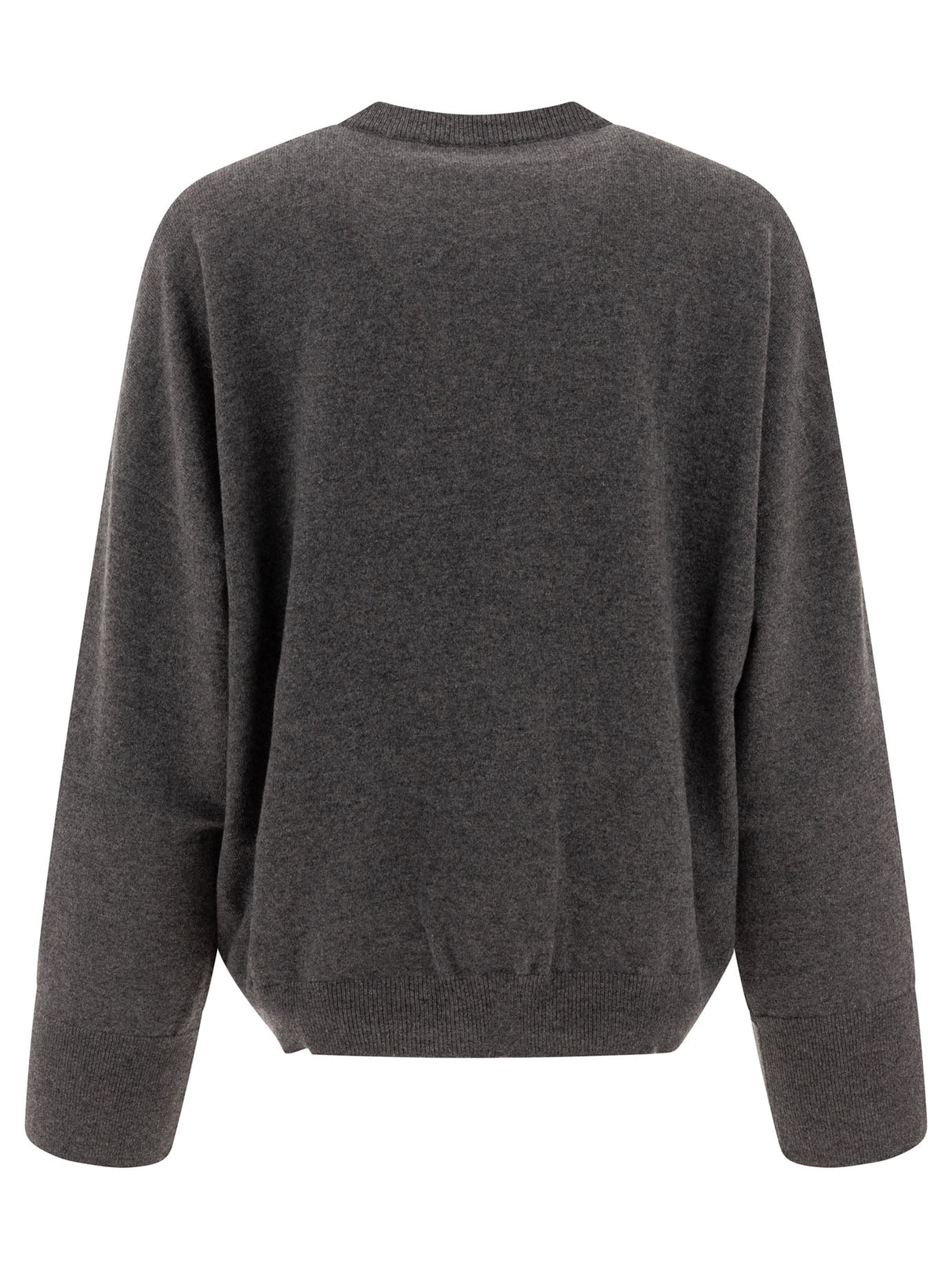 BRUNELLO CUCINELLI Cashmere Sweater with Elegant Detailing - Relaxed Fit