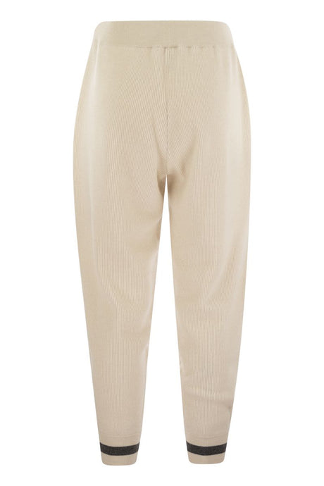 BRUNELLO CUCINELLI Luxury Cashmere Knit Sweatpants