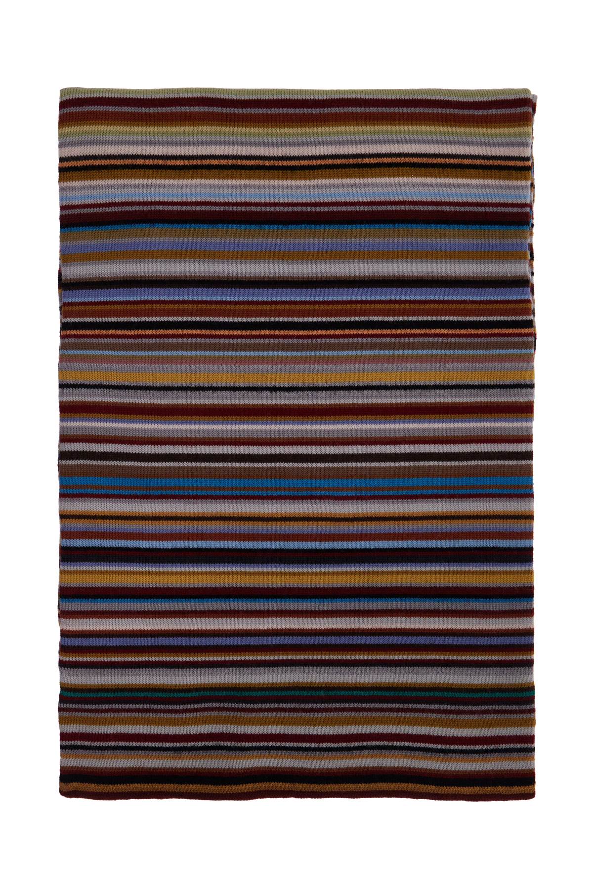 PAUL SMITH Men's Logo Merino Wool Scarf