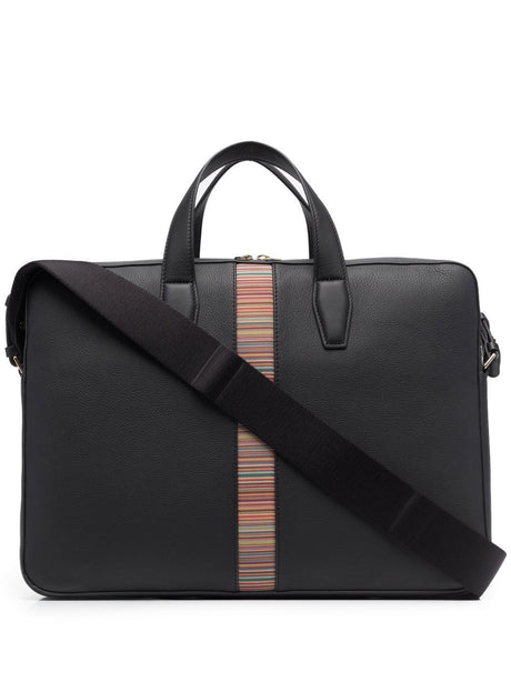 PAUL SMITH Men's Multi-Folio Leather Bag