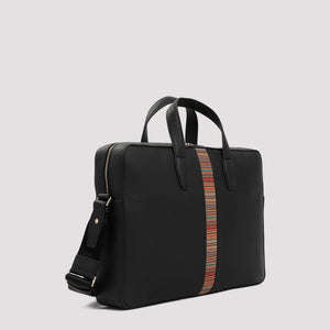 PAUL SMITH Men's Leather Briefcase for Fall/Winter 2023