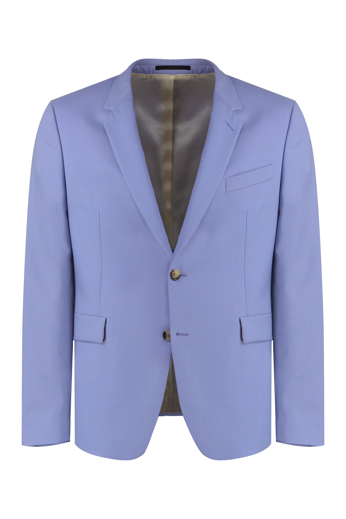PAUL SMITH Lilac Wool and Mohair Two Piece Suit for Men - SS23 Collection