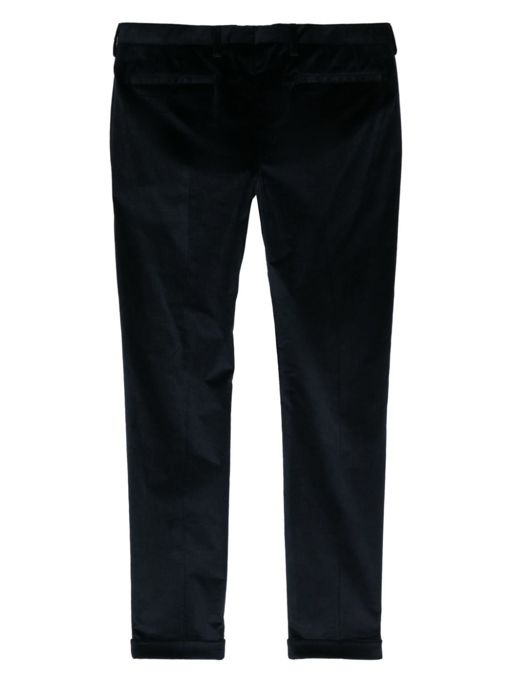 PAUL SMITH Velvet Finish Navy Trousers