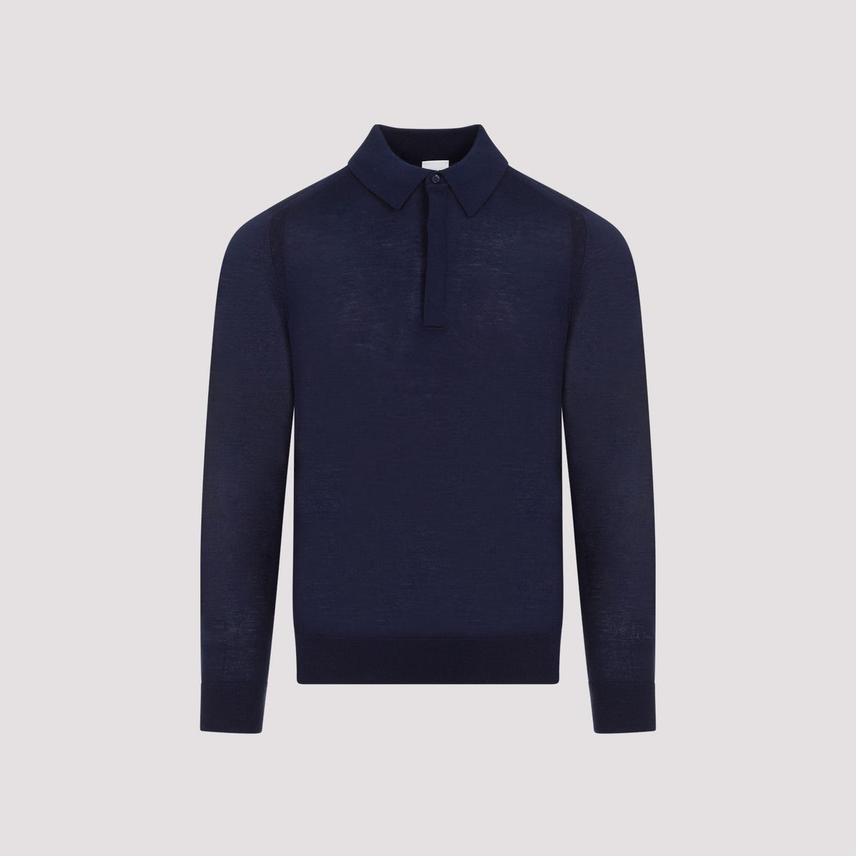 PAUL SMITH Blue Merino Wool Sweater for Men - SS24 Collection