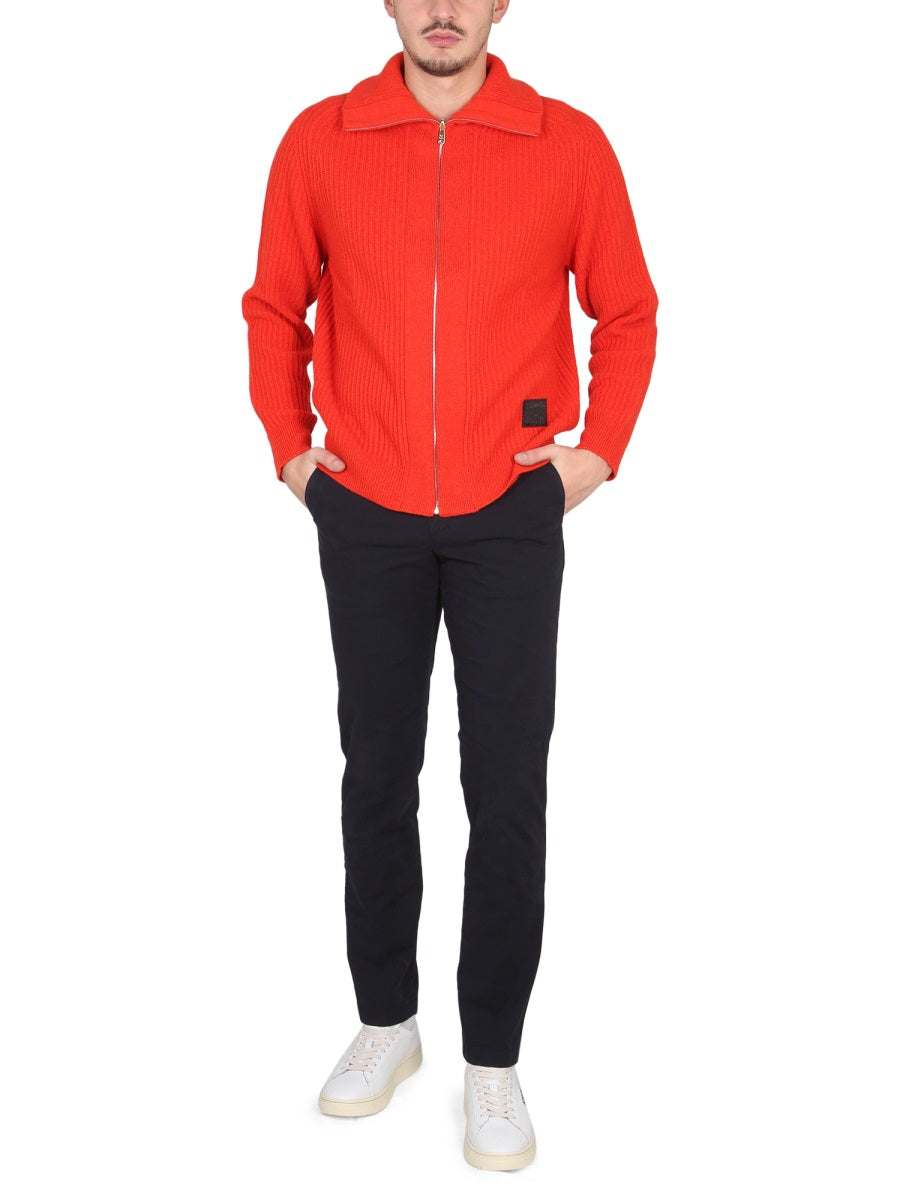 PAUL SMITH Men's Zippered Cardigan - FW22 Collection