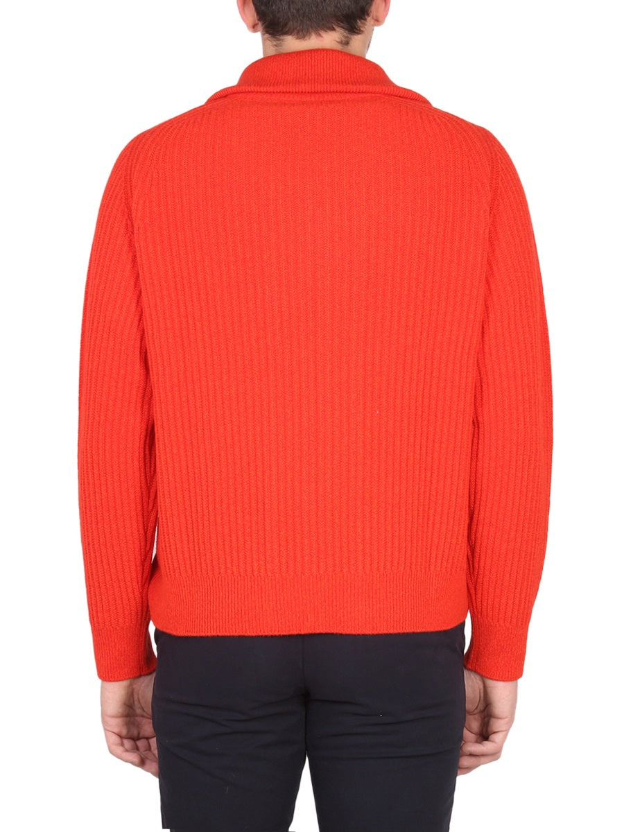 PAUL SMITH Men's Zippered Cardigan - FW22 Collection