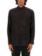 PAUL SMITH Regular Fit Ecoviscose Shirt - Size L