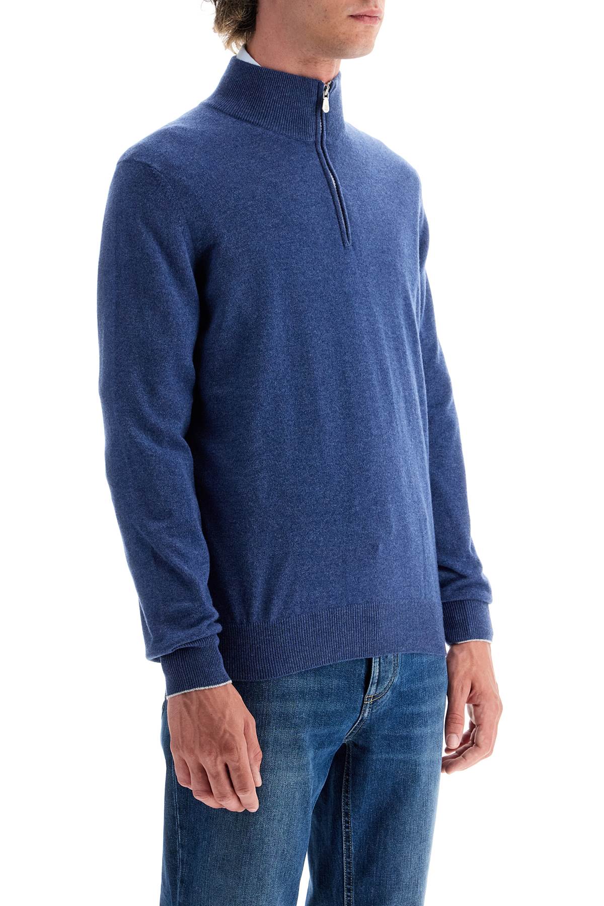 BRUNELLO CUCINELLI Luxurious Cashmere Turtleneck Sweater with Timeless Style