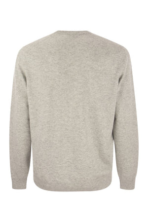 BRUNELLO CUCINELLI Cashmere V-Neck Sweater for Men