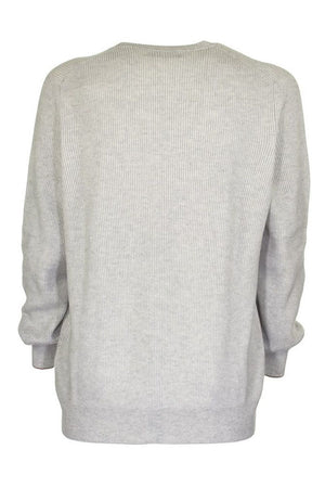 BRUNELLO CUCINELLI Classic Cashmere Crew Neck Sweater