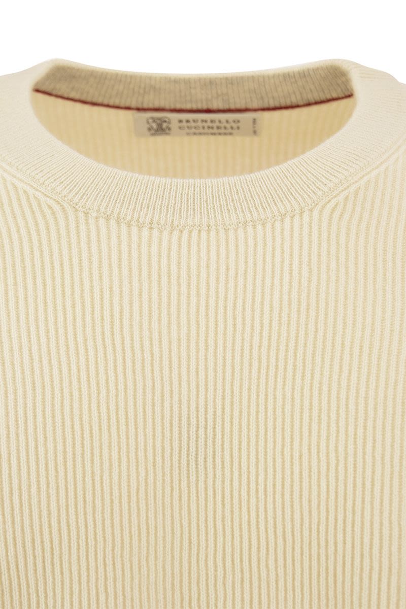 BRUNELLO CUCINELLI Classic Cashmere Crew Neck Sweater