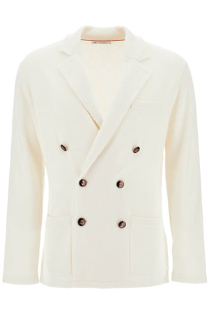 BRUNELLO CUCINELLI Classic Cashmere Cardigan with Notched Lapels