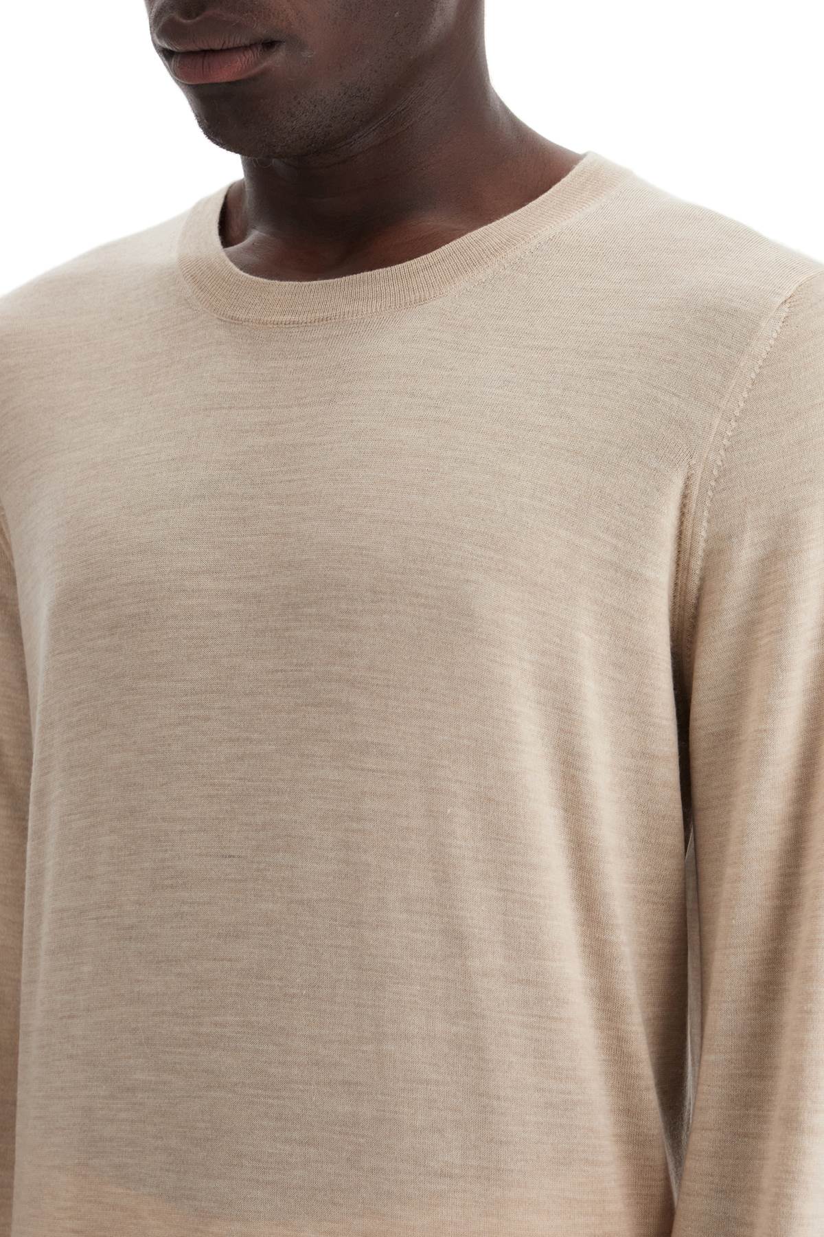 BRUNELLO CUCINELLI Men's Grey Cashmere Sweater for FW23