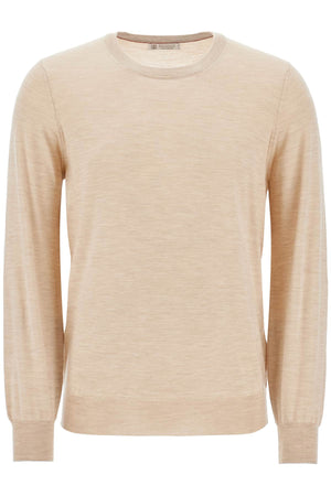 BRUNELLO CUCINELLI Men's Grey Cashmere Sweater for FW23