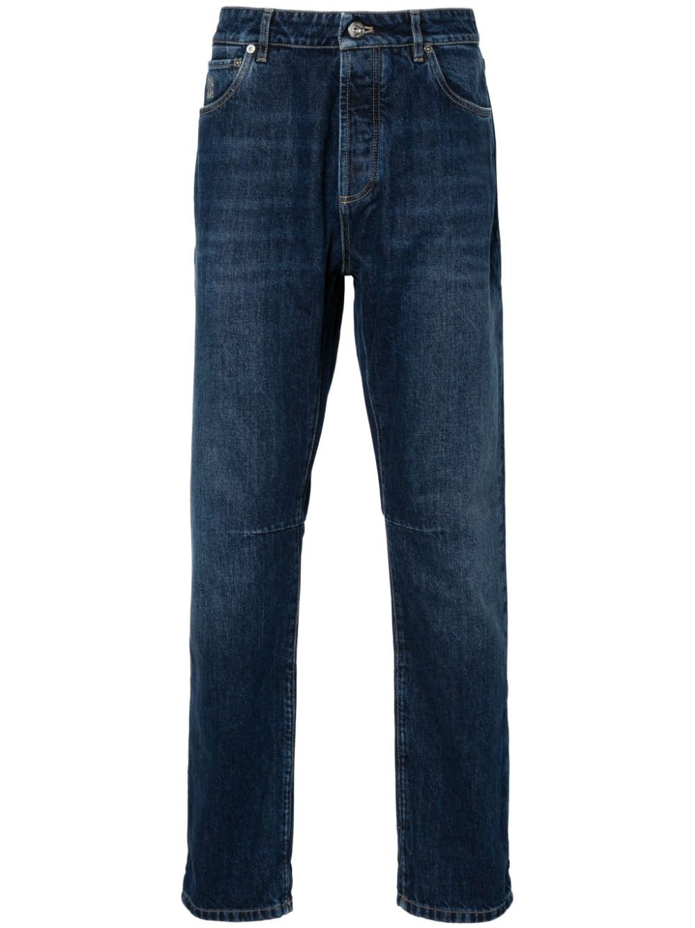 BRUNELLO CUCINELLI Leisure Fit Denim Jeans - Men’s Slim Cut for FW24