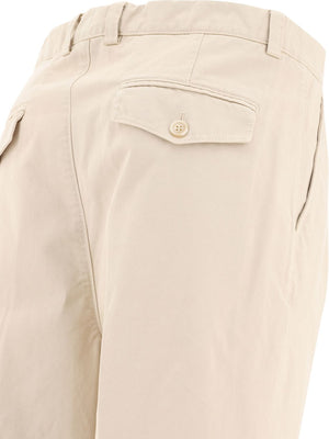 BRUNELLO CUCINELLI Relaxed Fit Trousers for Men - Spring Style