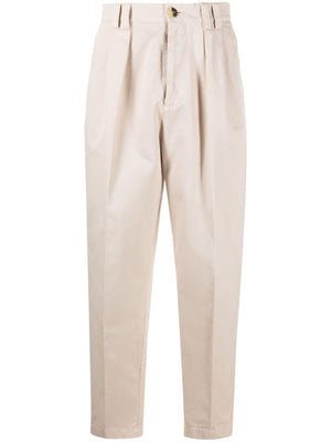 BRUNELLO CUCINELLI Relaxed Fit Trousers for Men - Spring Style