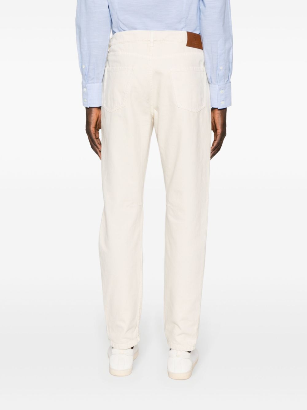 BRUNELLO CUCINELLI Men's White Shorts for 24SS Season