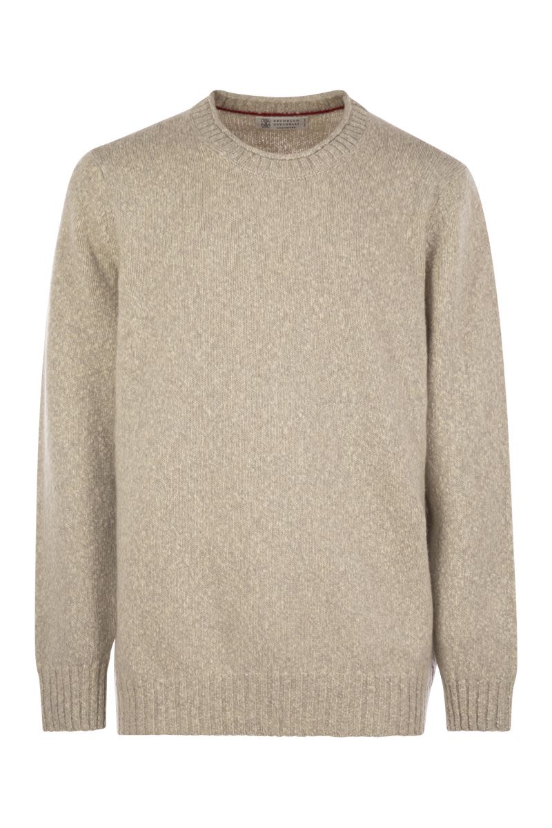 BRUNELLO CUCINELLI Buttoned Crewneck Sweater for Men