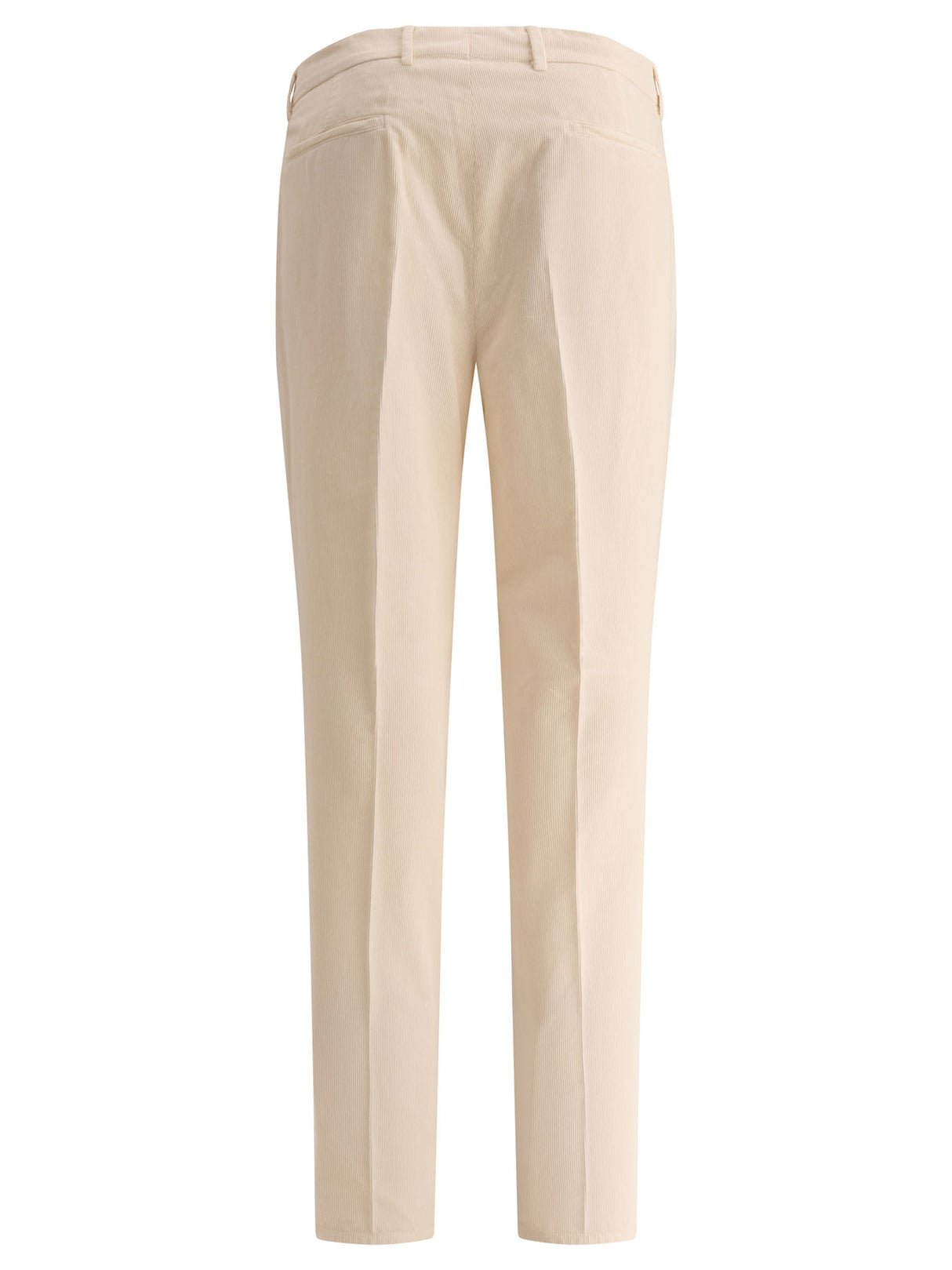 BRUNELLO CUCINELLI Men's Garment-Dyed Leisure Fit Trousers with Pleats - Regular Fit, Mid Rise