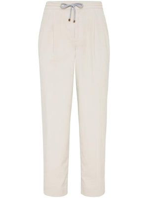 BRUNELLO CUCINELLI CORDUROY COTTON TROUSERS