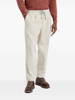 BRUNELLO CUCINELLI CORDUROY COTTON TROUSERS