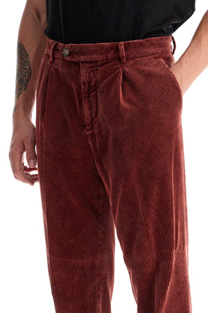 BRUNELLO CUCINELLI Comfortable Tapered Corduroy Leisure Fit Pants (IT Size 48)