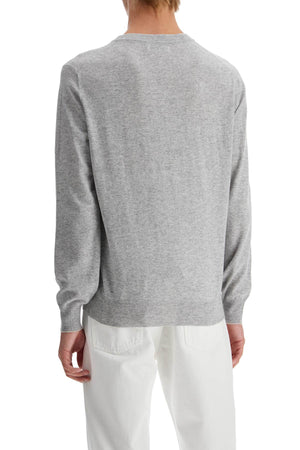 BRUNELLO CUCINELLI Lightweight Crew Neck Cashmere Pullover for Men - Relaxed Fit